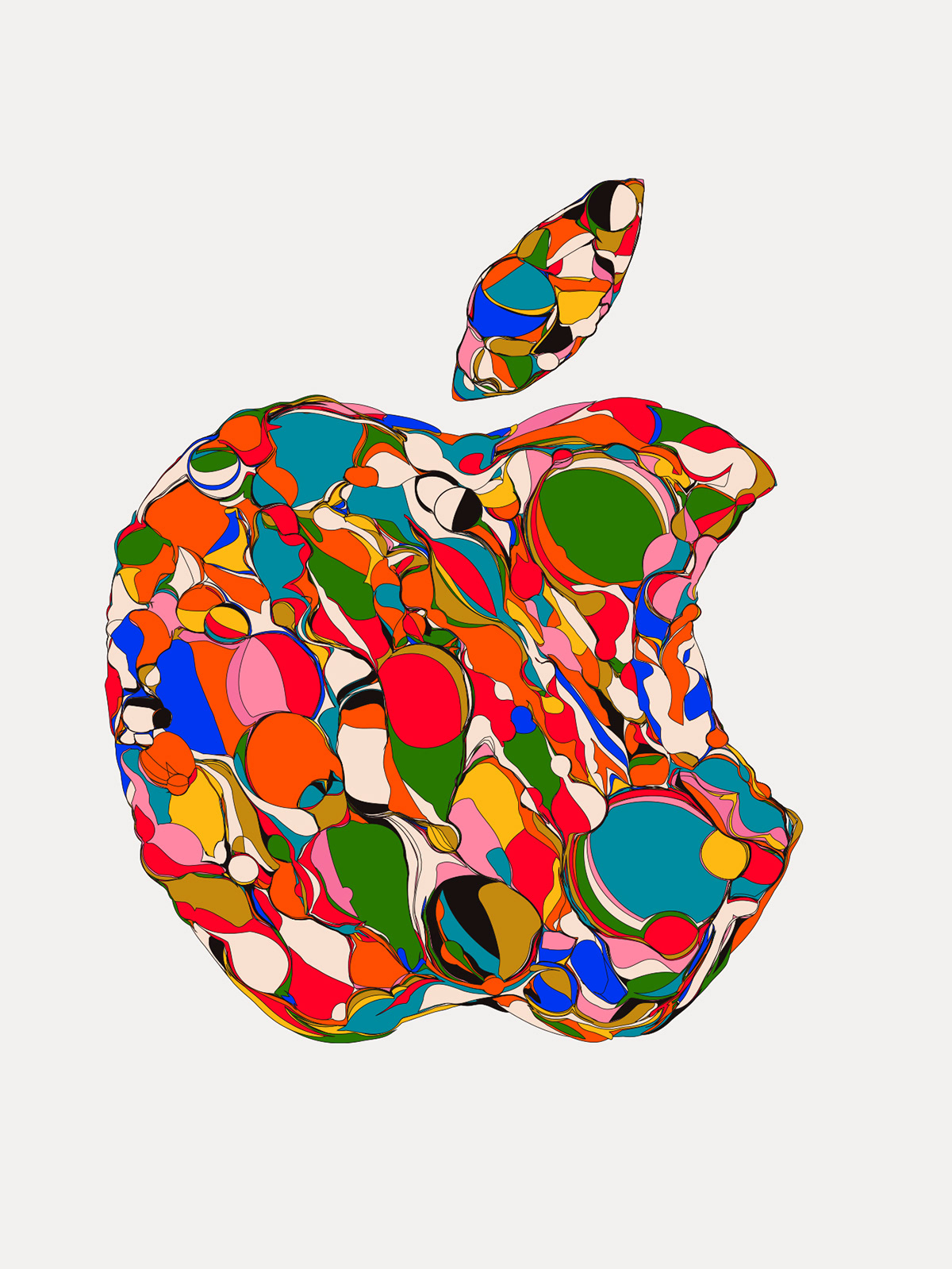 adobe apple art ILLUSTRATION  Nike pattern poster typography  