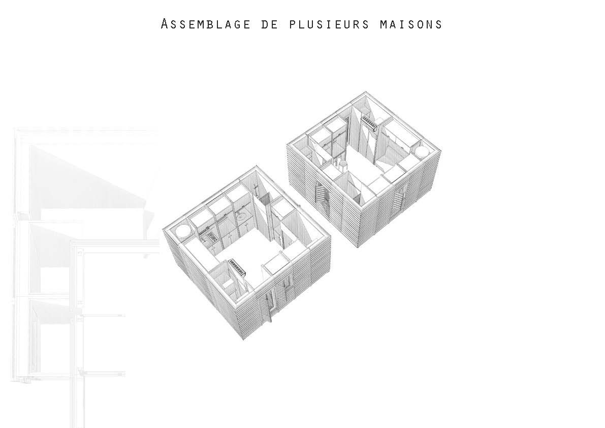 concours minimaousse micro architecture habitation d'urgence modularité bois ecologie