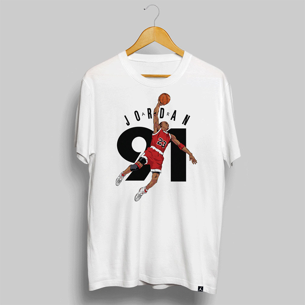 Digital Art  ILLUSTRATION  t-shirt tee Nike Michael Jordan basketball NBA vector apparel