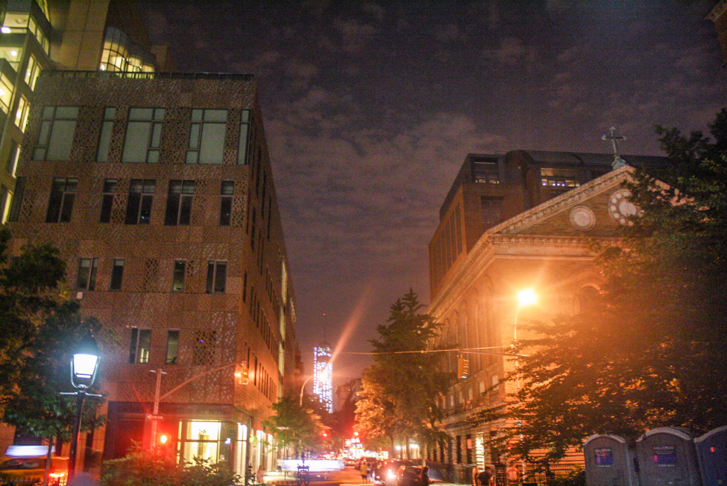 nyc West Village east village st marks st night life new york city Manhatten night time city at night