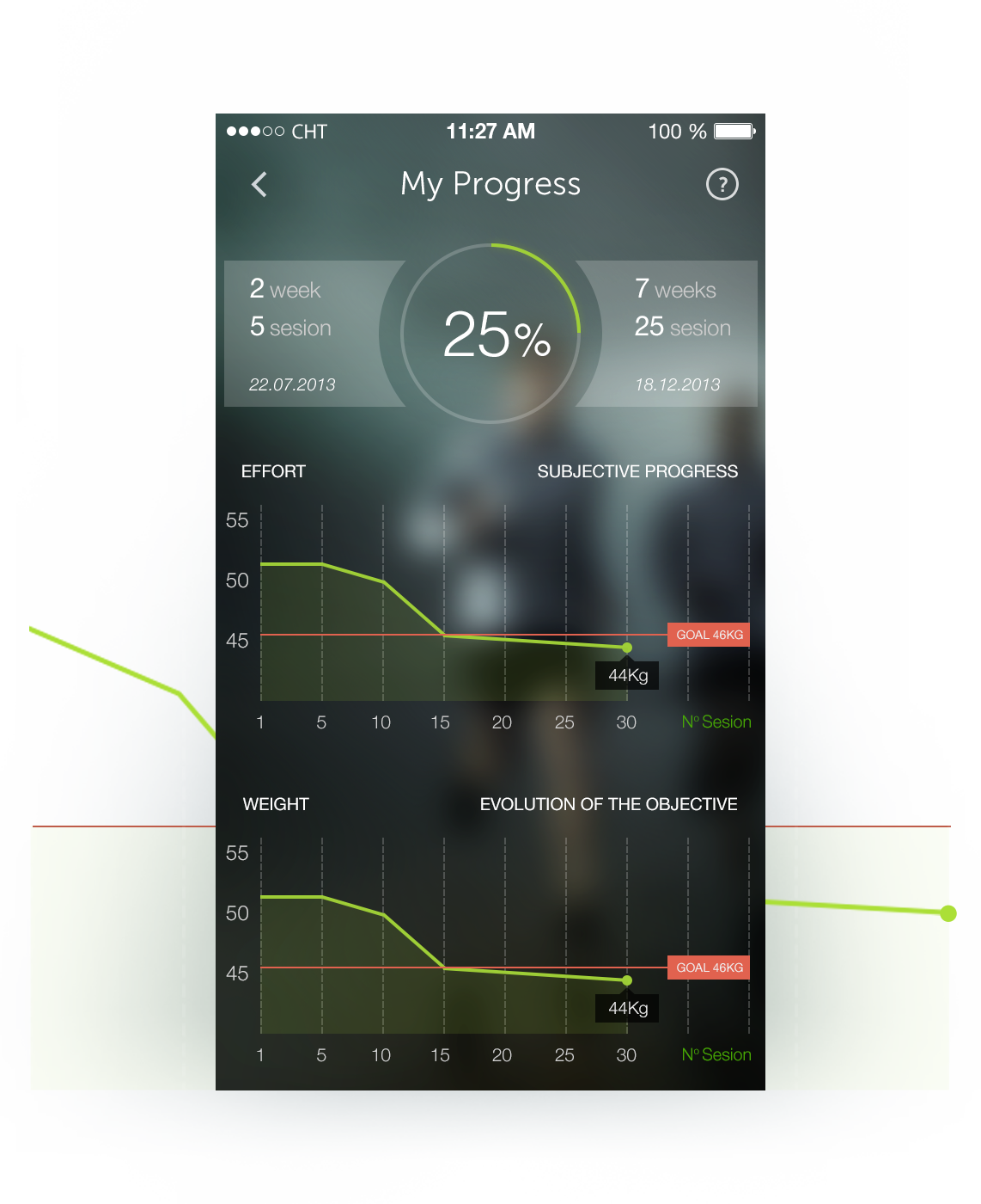 cuberto UI ux ios iphone app icons design graphics mobile fitness
