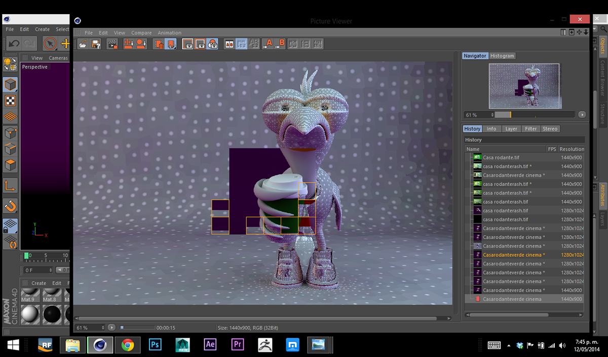 arte 3d animacion 3d modeliado 3d Autodesk Maya 2014