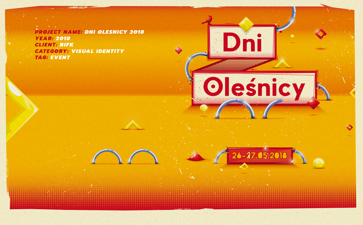 Dni Olesnicy 2018 - visual identity on Behance