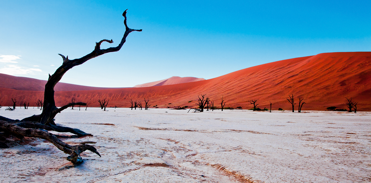 Namibia sossusvlei red sand dunes Landscape