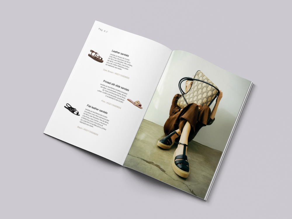 magazine diagramação Layout editorial book design