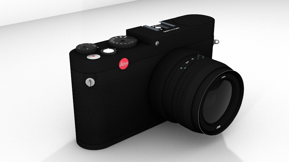 3D modeling Leica vario camera