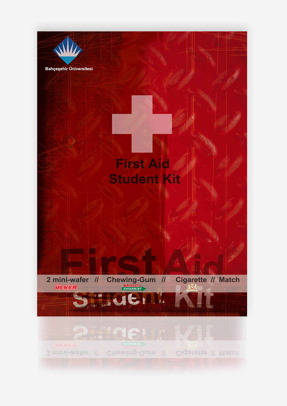 first aid student kit red help bahçeşehir University
