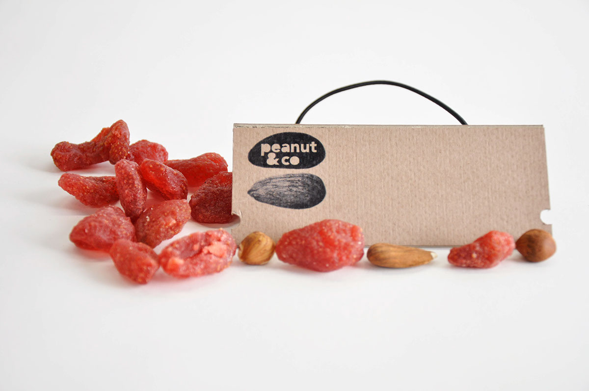 dried fruits  Packaging eco design  eco packaging market sack eco peanut