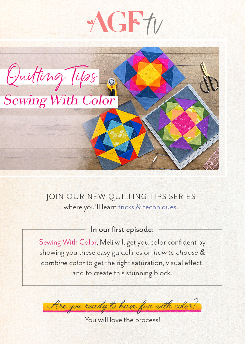 AGF ArtGalleryFabrics quilting quiltpattern Quilts design Layout newsletter