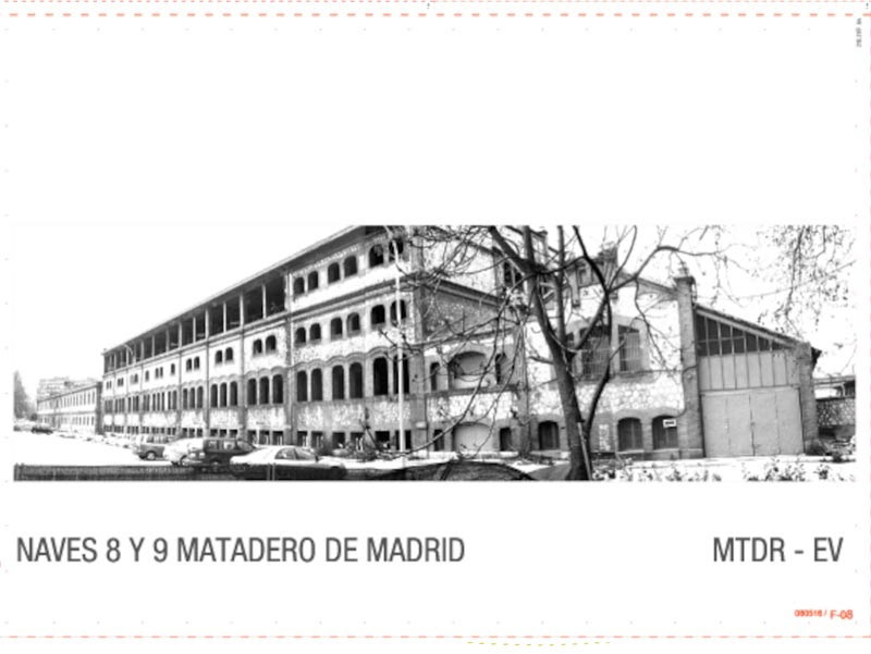 Adobe Portfolio Competition Matadero Madrid madrid intermediae refurbishment recicle