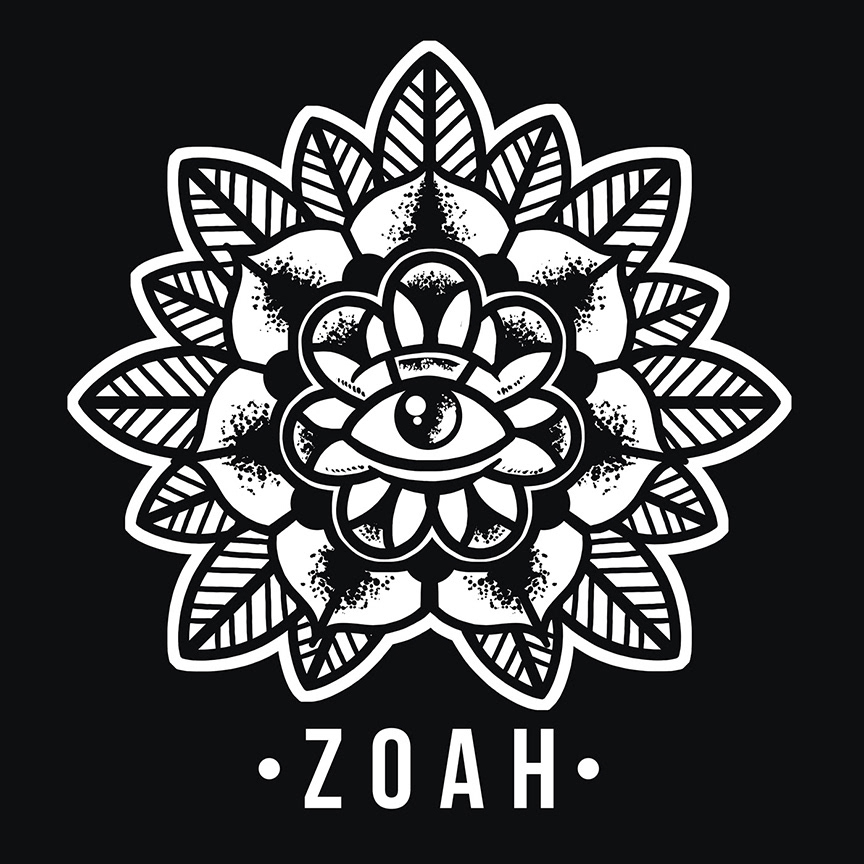 zoah punk easycore Hardcore +music+ tee t-shirt design dagger world Axes eye flower traditional поп