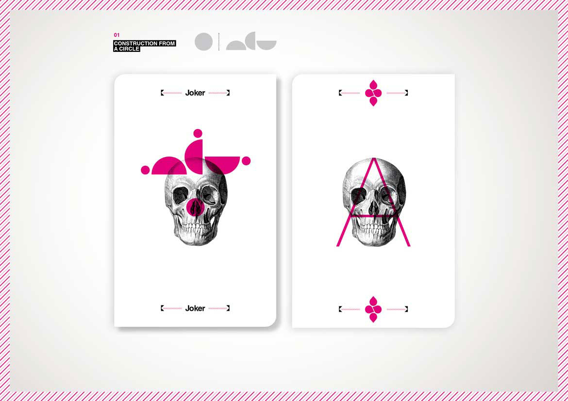 Playing Cards graphic game decoration mcastiglionidesign mattia castiglioni graphic redesign