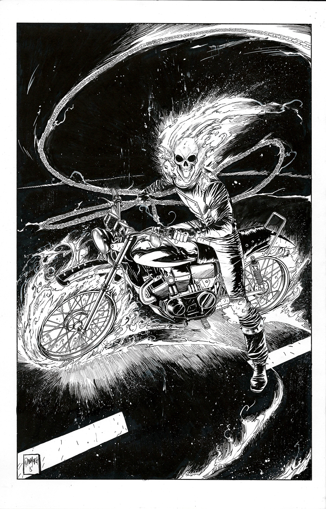 comic commissions sketch ghost rider spiderman Rogue Xmen wolverine