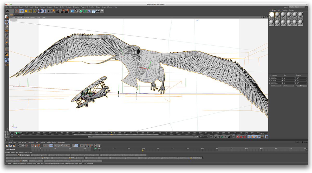 Adobe Portfolio opole city poland freedom Fly plane pixege dean design platige image motion 3D art Theatre