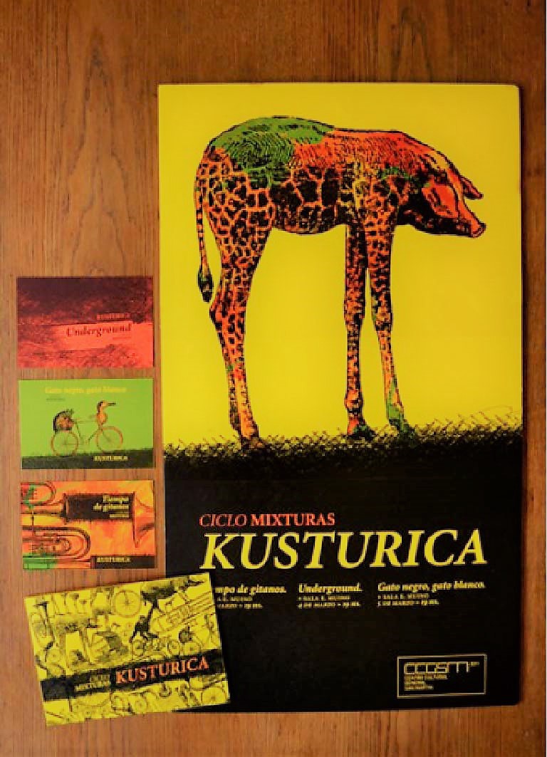 kusturica Film   Absurd ILLUSTRATION  editorial design  iutka banki