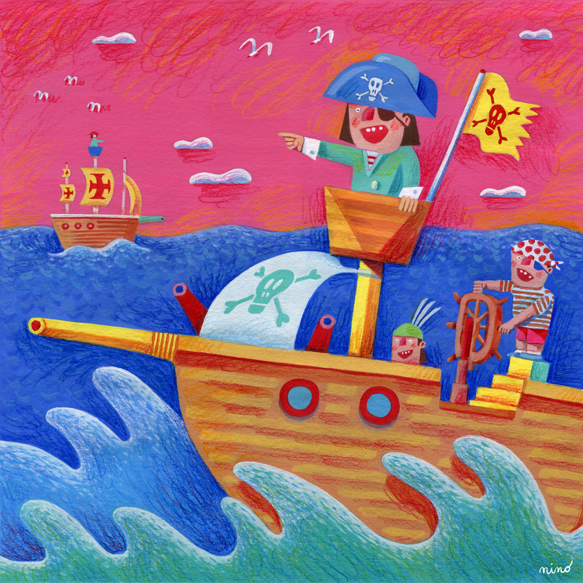 ILLUSTRATION  ilustracion children book libros infantiles dibujo Drawing  gouache tempera colored pencils lapices de color