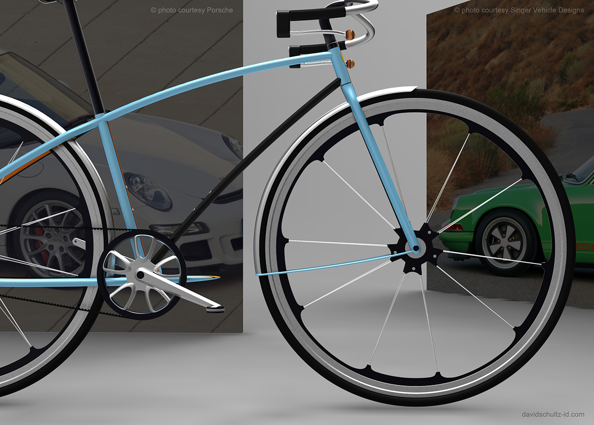 Porsche fast company next design challenge Bike Bicycle concept