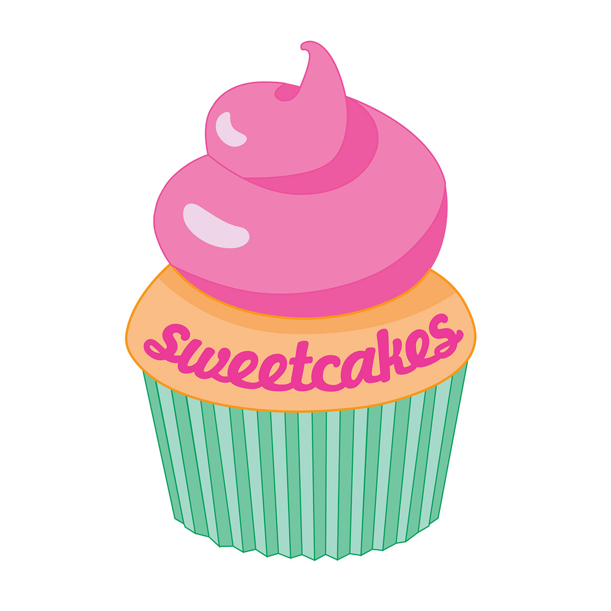 logo cupcakes bakery