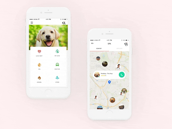 ux UI dating app dog dating app dog chat app Chatting App tinder app