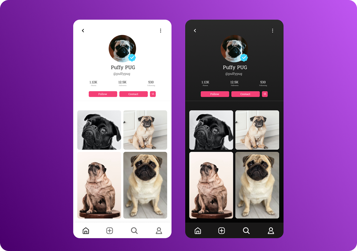 dog UI DailyUI Figma user interface Mobile app user experience UI/UX design visualdesigner