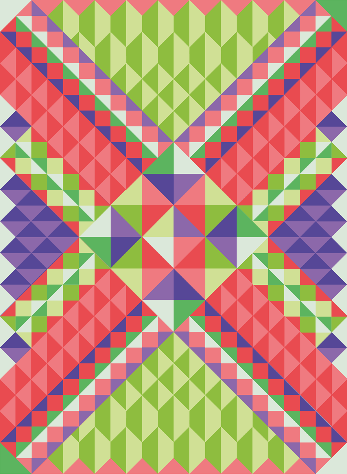 porter robinson flicker geometric art Polygons polygon florian Dangel FDCrea