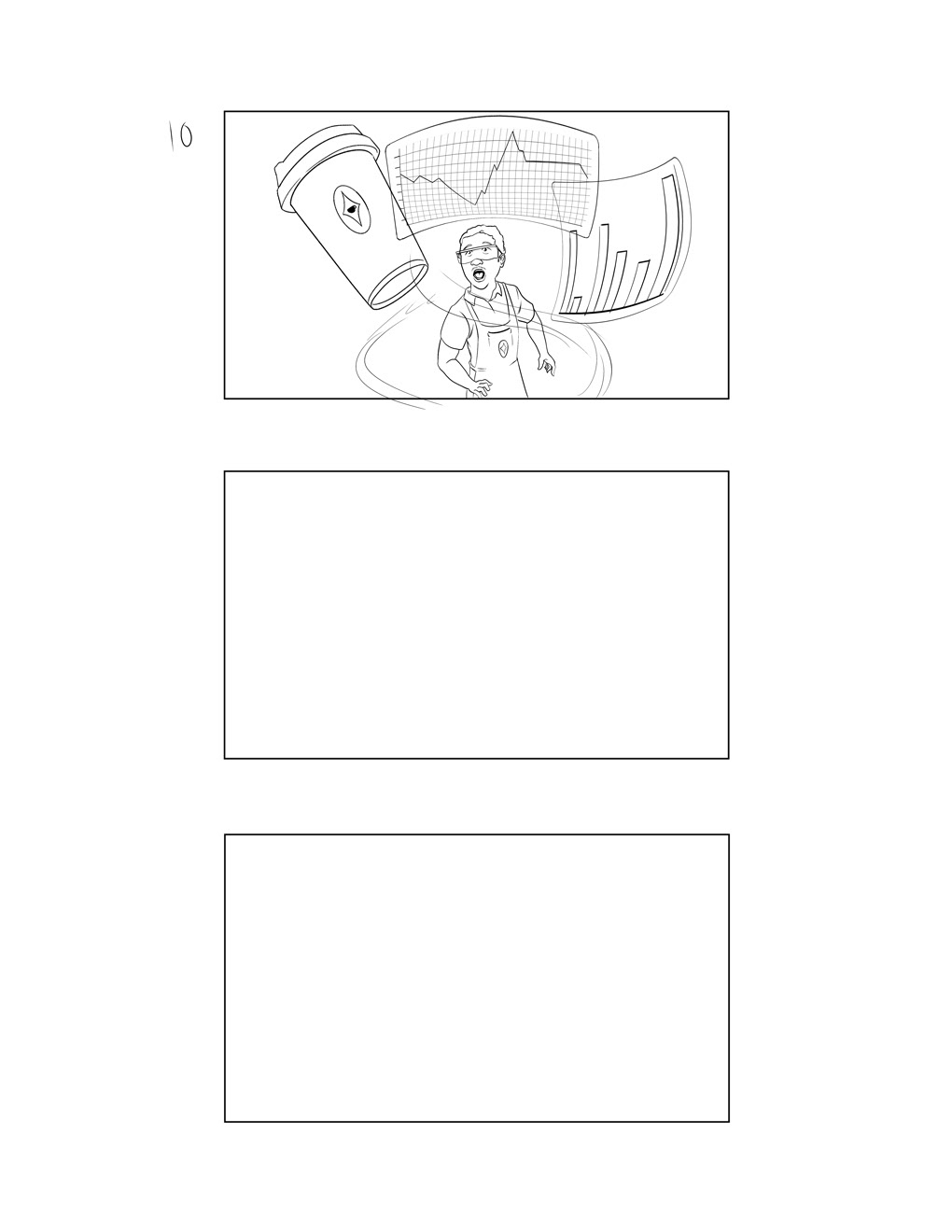 storyboarding   illustratoin cartoon augmented reality Technology product design  Product pitch