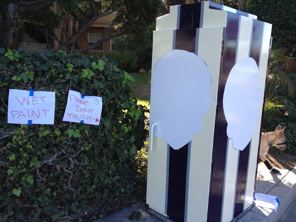 San Diego utility box art