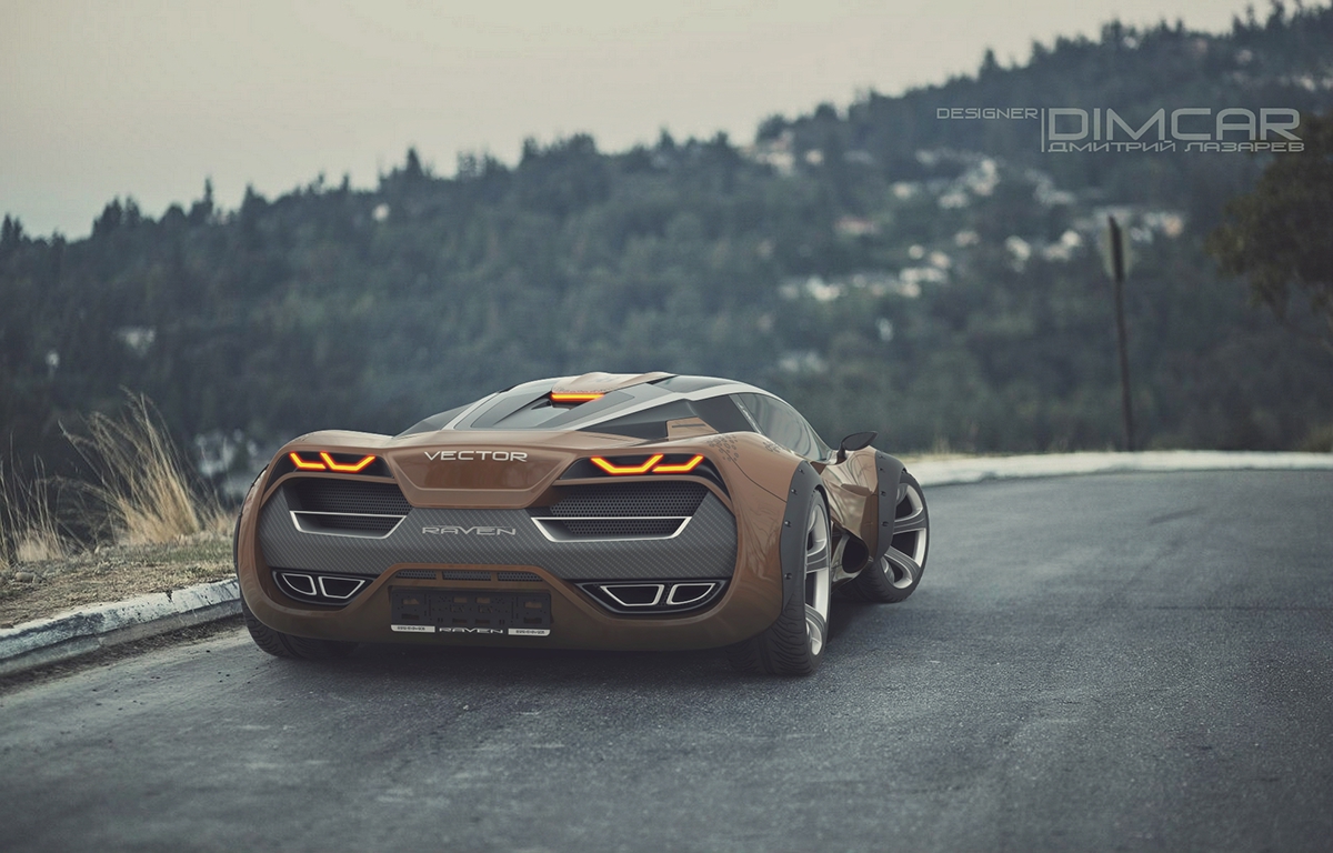 raven conceptcar sportcar futur