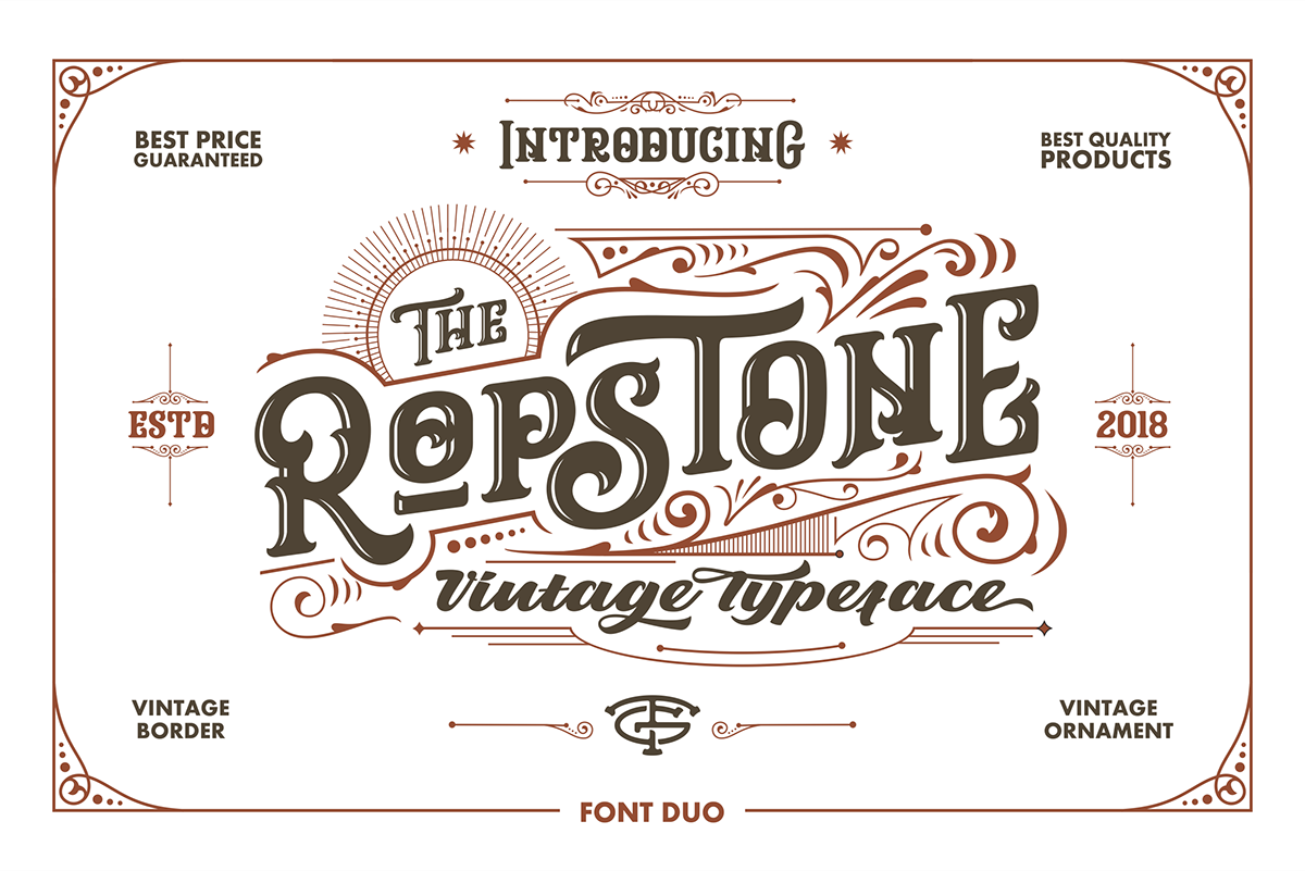 Ropstone Typeface (Free Demo) On Behance