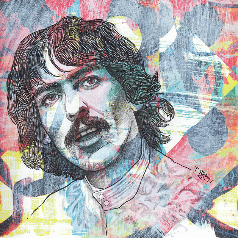 music portraits Jimi Hendrix Led Zeppelin the beatles rolling stones pink floyd Bob Marley Aerosmith