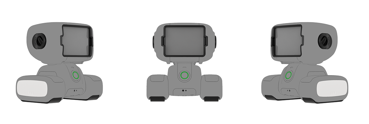 Desktop robot product keyshot design