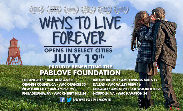 ways to live forever feature drama kids cancer leukemia cure Entertainment Marketing book International spain movie Cinema Theaters