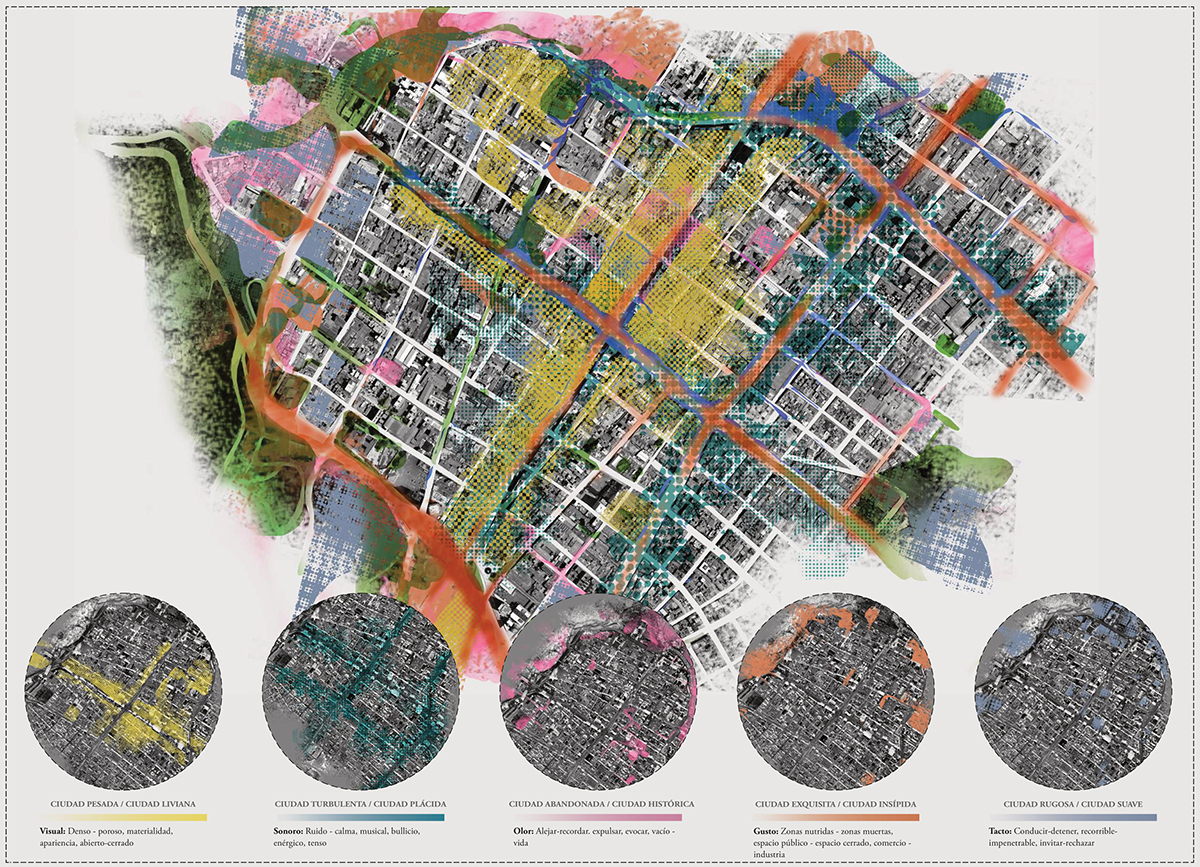 arquitectura architecture bogota Urban Mapping rendering Render photoshop museum city