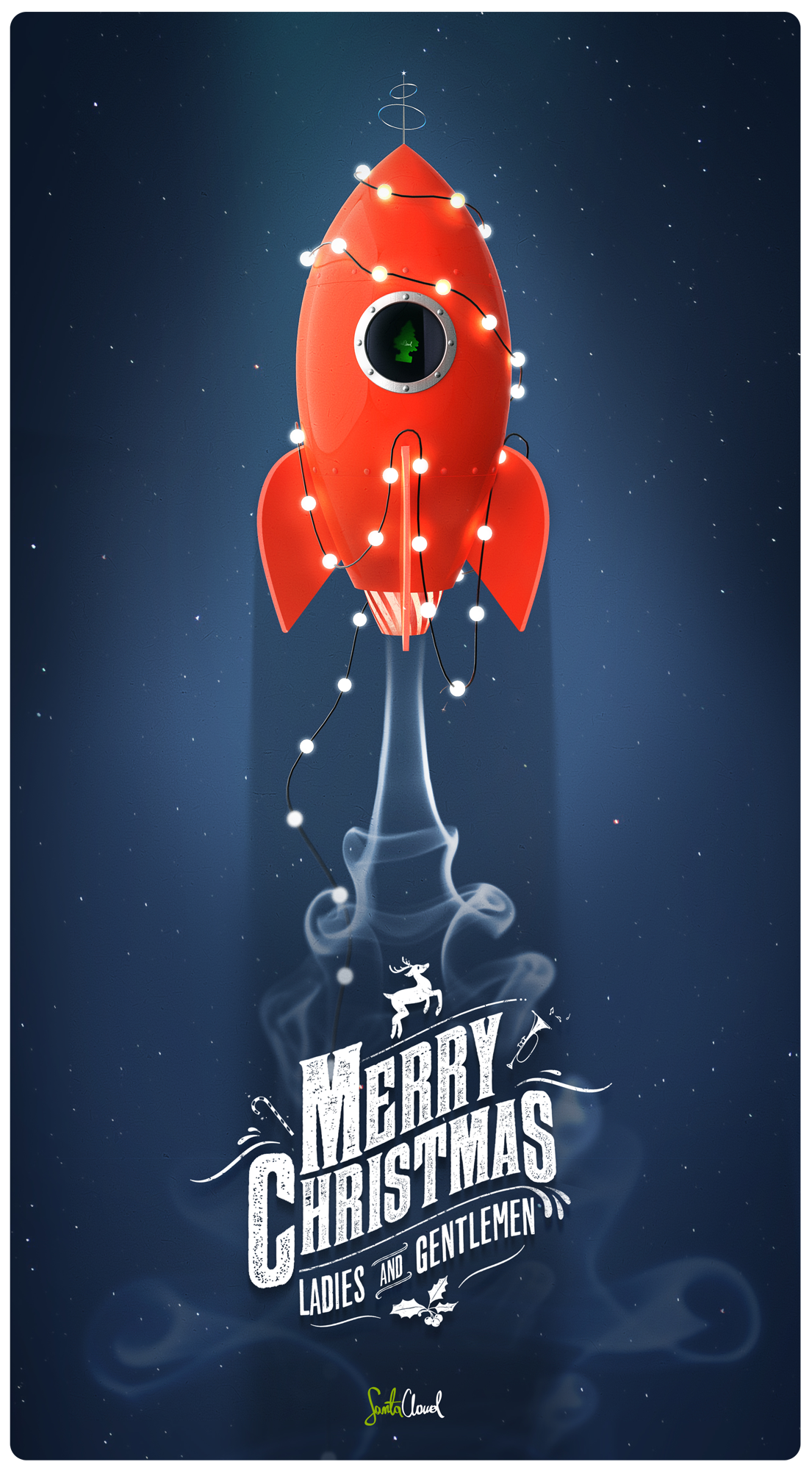Christmas xmas rocket Space  Travel holidays santa lights Santa Claus Merry Christmas winter snow moon Moon landing planet