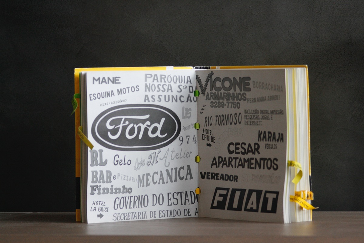 book type design lettering Brasil type history Hand paiting Pintor tipografia Brazil Brasilien