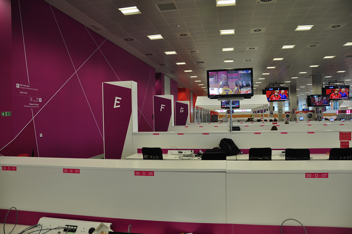 interiors Office Space olympic paralympic London 2012