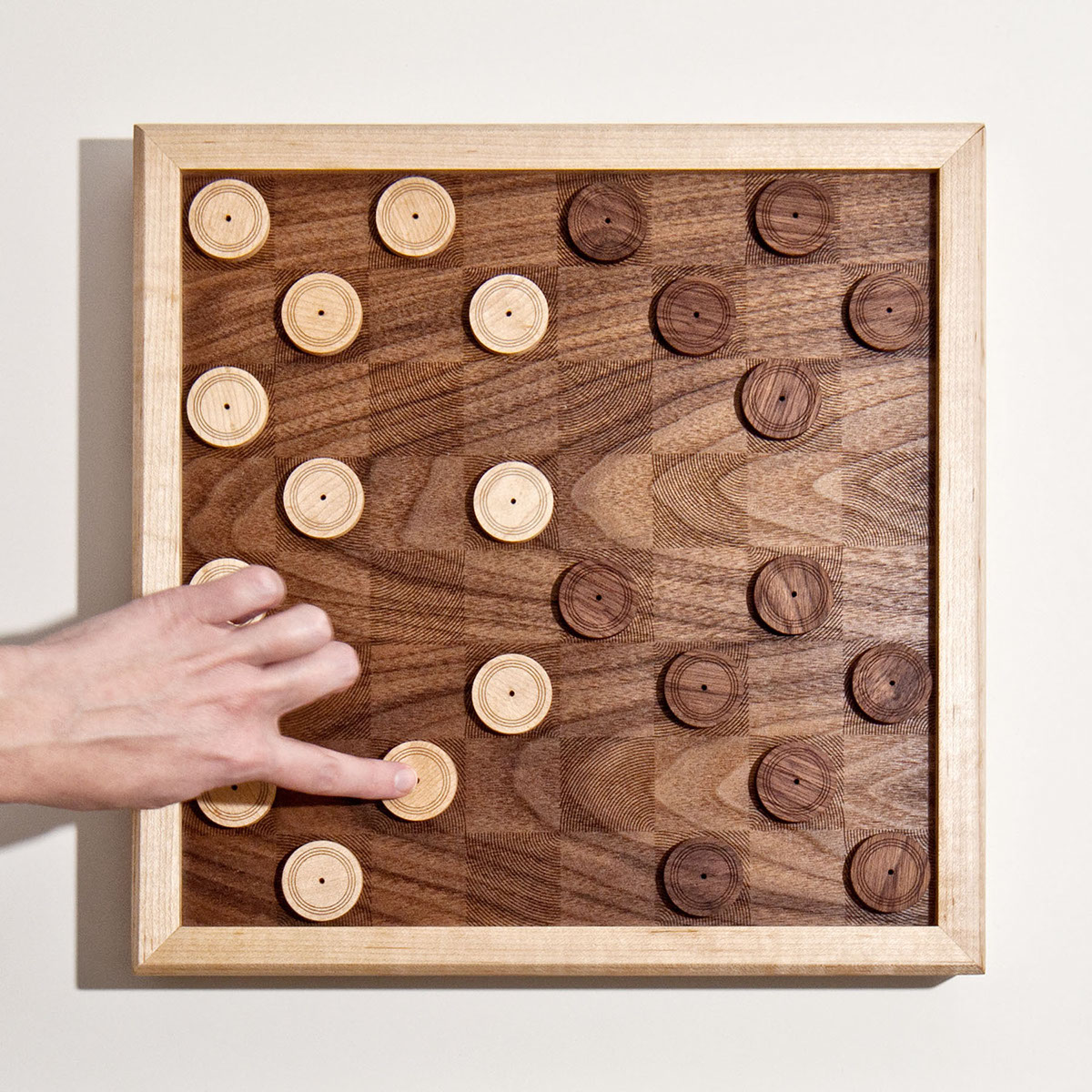 wooden checkers game unique toys wooden toys board game