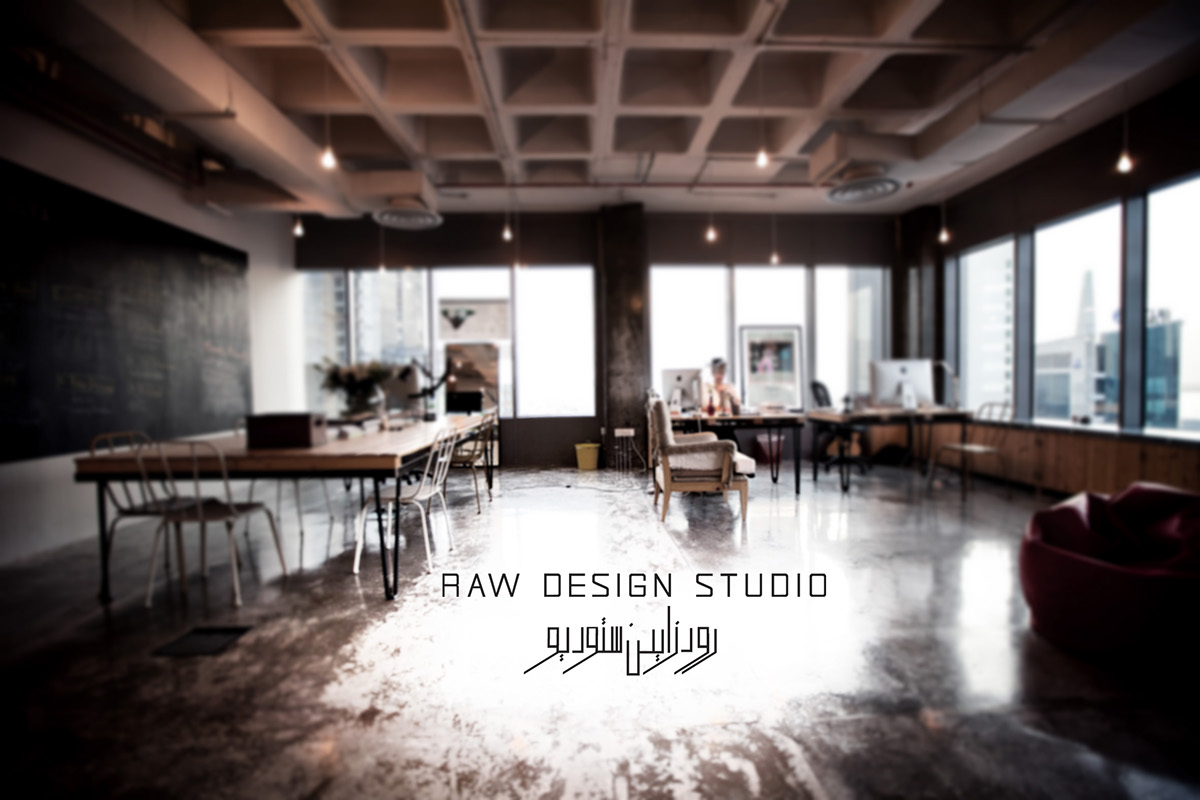 Creativity  studio  office Space  raw rawdesign raw design Kuwait middle east  arab design