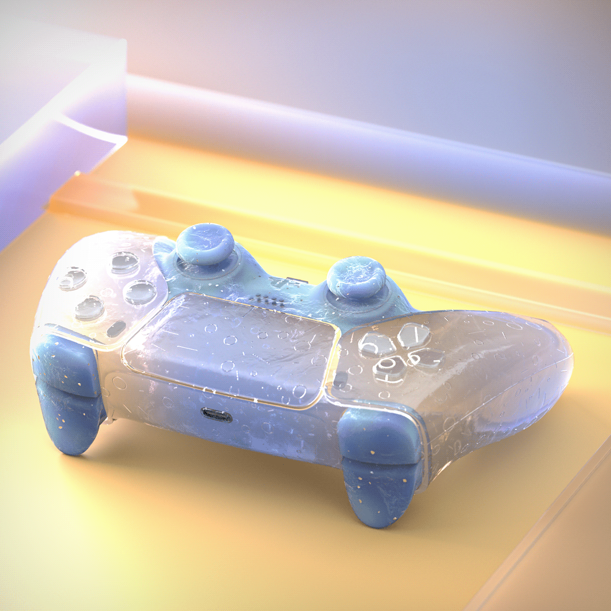 PlayStation 5 3D Product Rendering concept art speculative design CGI 3d concept 3d art