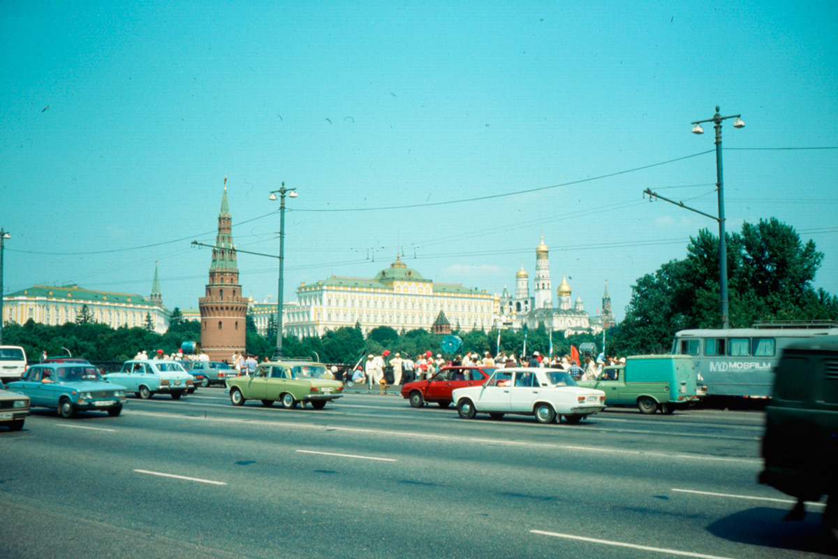 Москва 1990 х годов