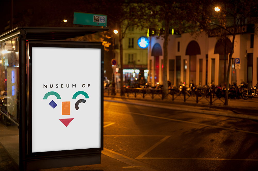 museum pattern colorful flexible identity flexible logo dynamic logo visual identity
