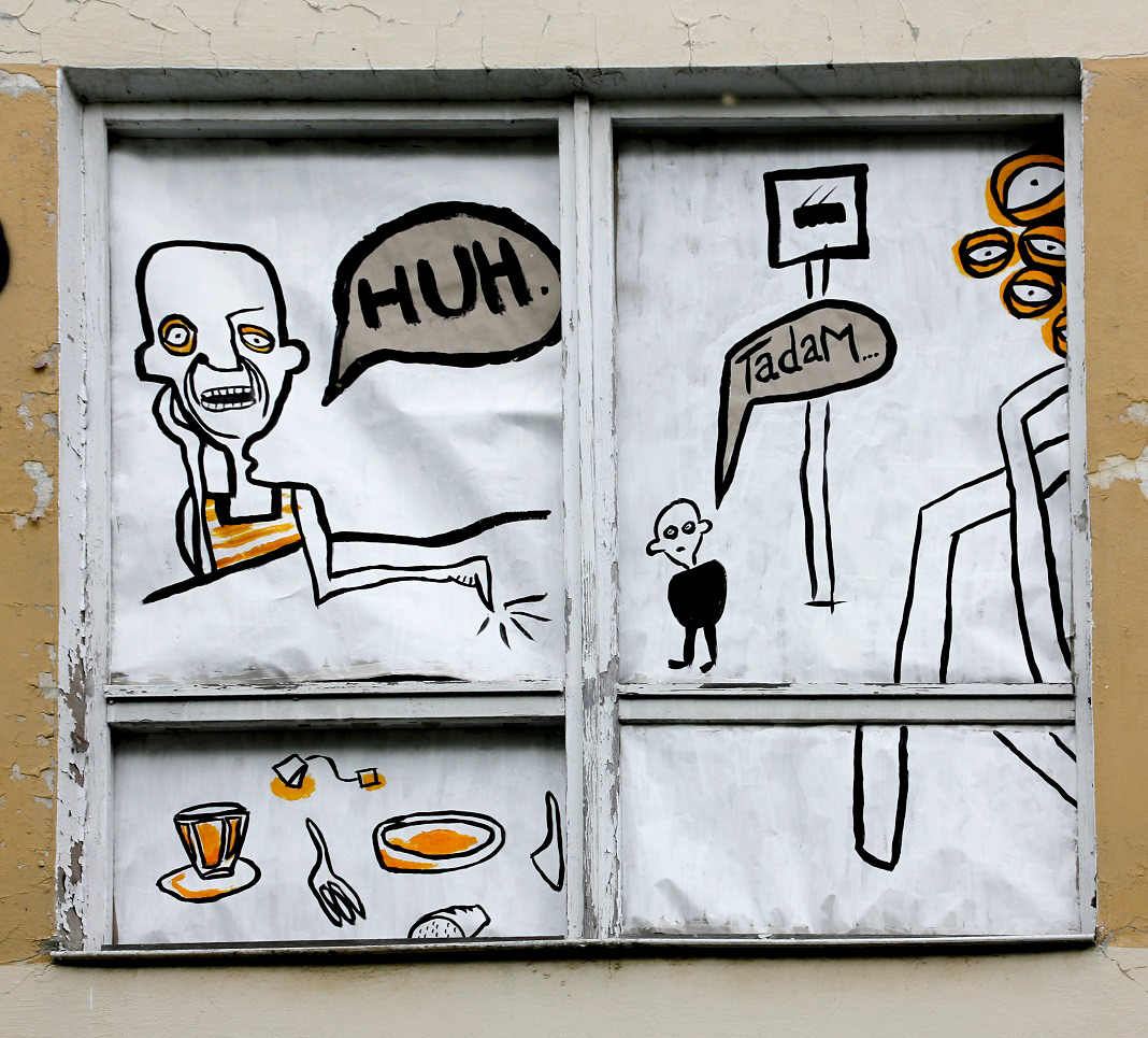 StreetsArtJam kunstrasen Window comic fears festival