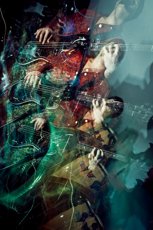 concert live live music gig musician Double-Exposure multiple-exposure creative abstract instruments