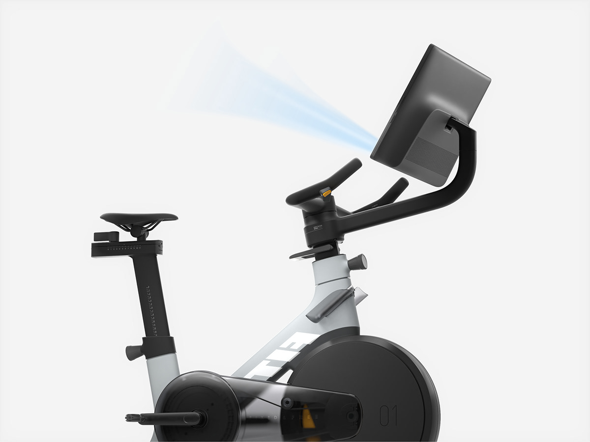 Cycling exercise bike fitness Gaming Home technology Bike industrial design  ride sport