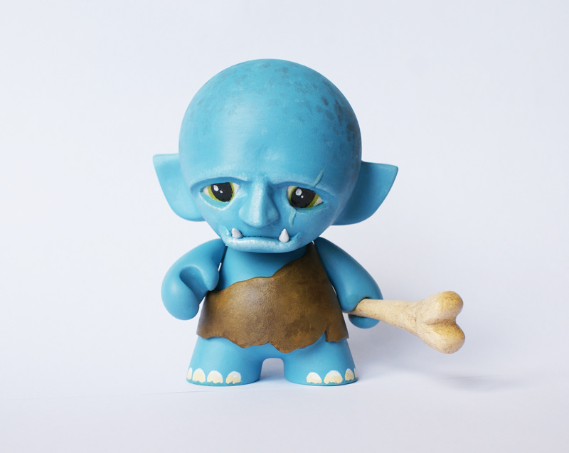 devil  ogre  Troll  demon Munny  sculpey  toys  vinyl toys  characters   figures  mini munny