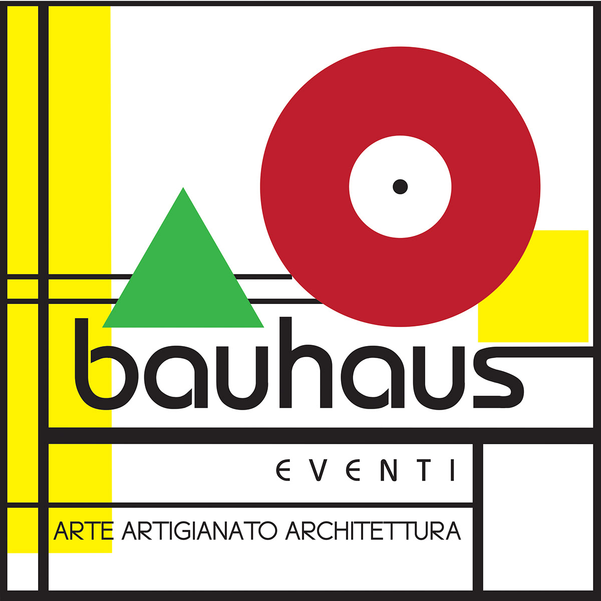 bauhaus Music Fest flyer poster banner cere's ceres Events summer design