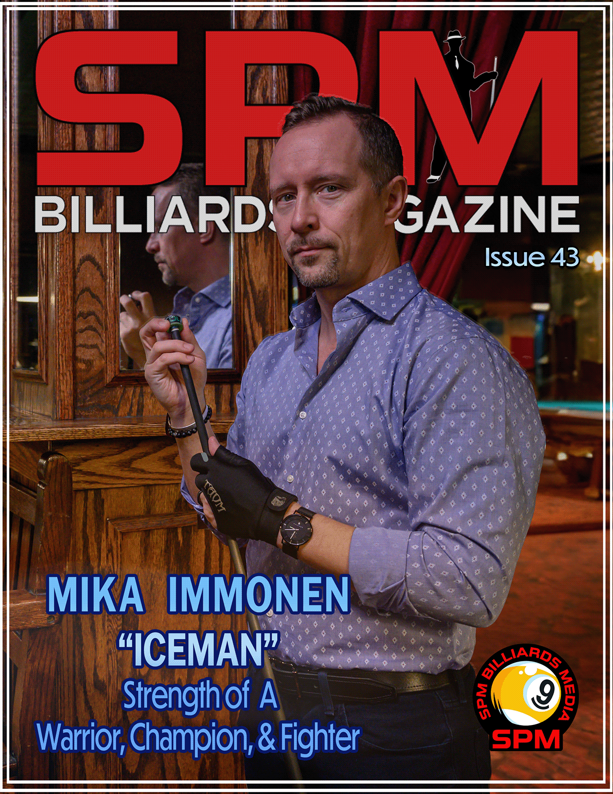 billiards snooker Pool sport Photography  magazine Billiards Magazine Cover Pro Billiards Sneaky Pete Mafia SPM Media LLC
