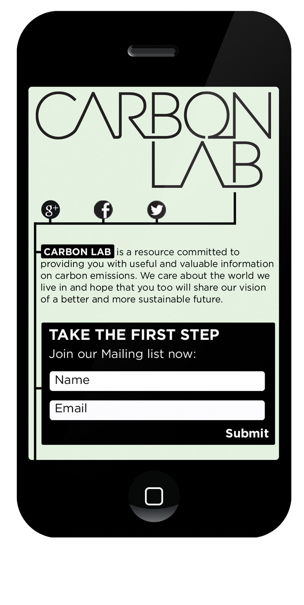 carbon lab carbon lab Web Website emissions environment global warming