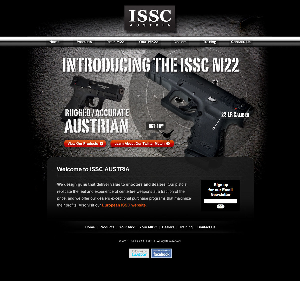 issc-austria Firearms tactical print magazine guns and ammo Product Photography