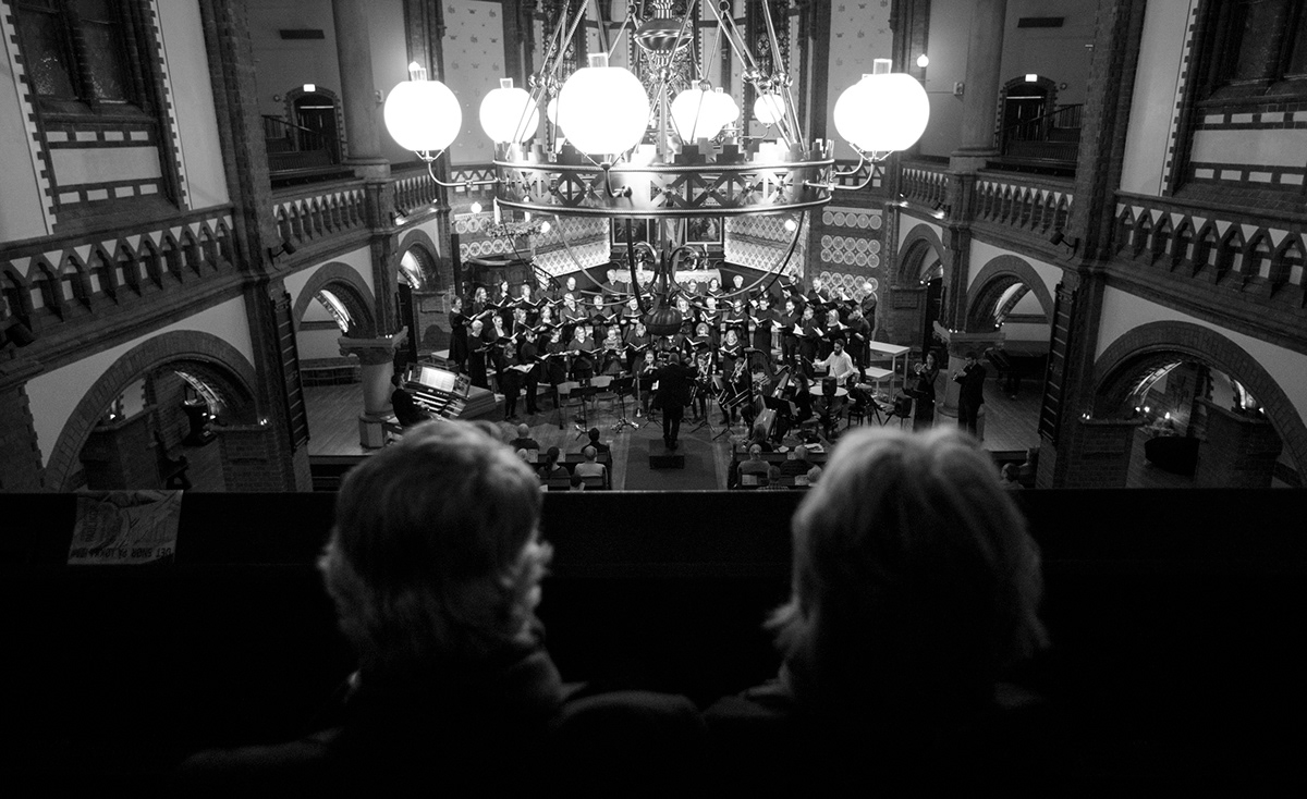 choir church classical music concert Grünerløkka harp orchestra organ oslo Paulikirke